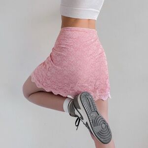 Urban Outfitters Pink Lace Women's Skirt